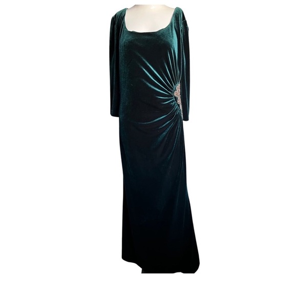 Alex evenings Gown Sz 12 - Picture 6 of 8